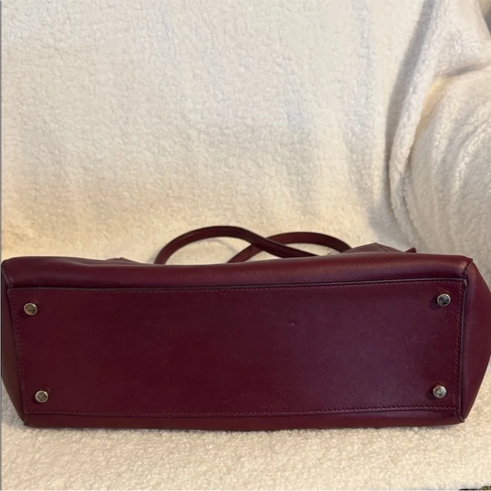 Kate Spade Deep Burgundy Shoulder Bag - Picture 2 of 6